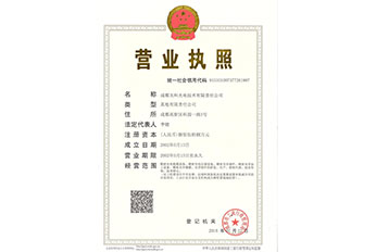 三证合一执照正本